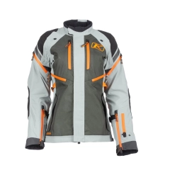 Artemis Jacket Asphalt - Ember Orange